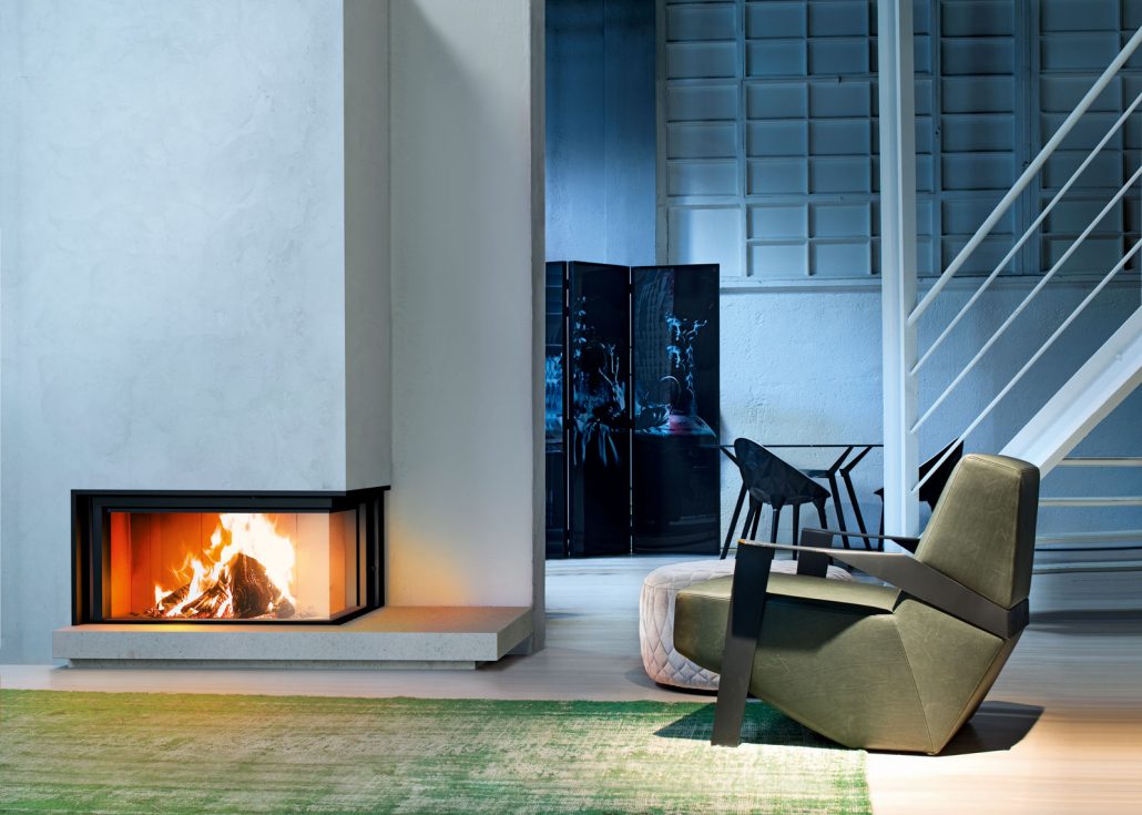 camino ad angolo caminetti